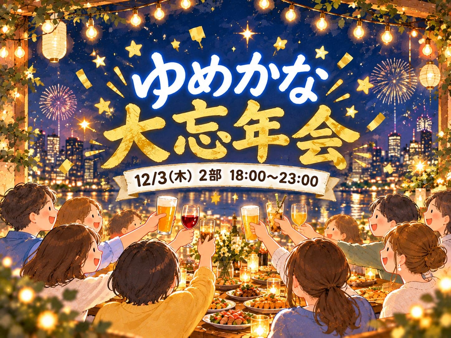 【ゆめかな】大忘年会|2部(夜)