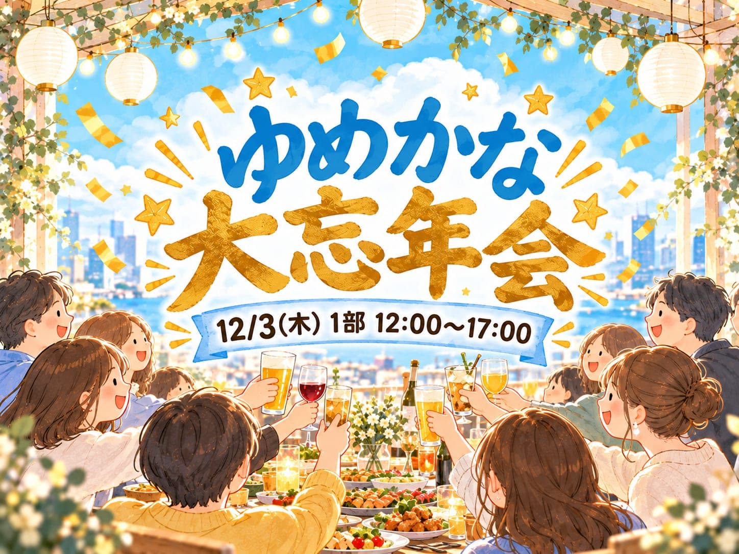 【ゆめかな】大忘年会|1部(昼)