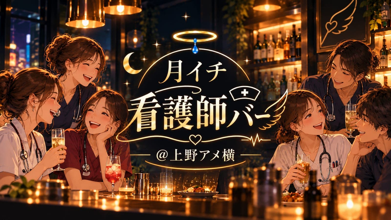 月イチ看護師バー@上野アメ横